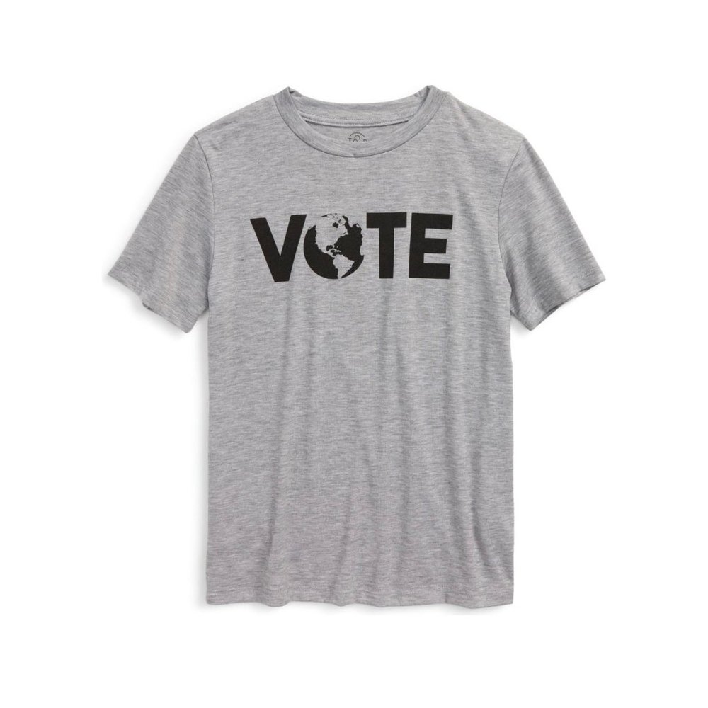 Treasure & Bond Kids' VOTE Collection Graphic Tee NEW WITH TAGS
